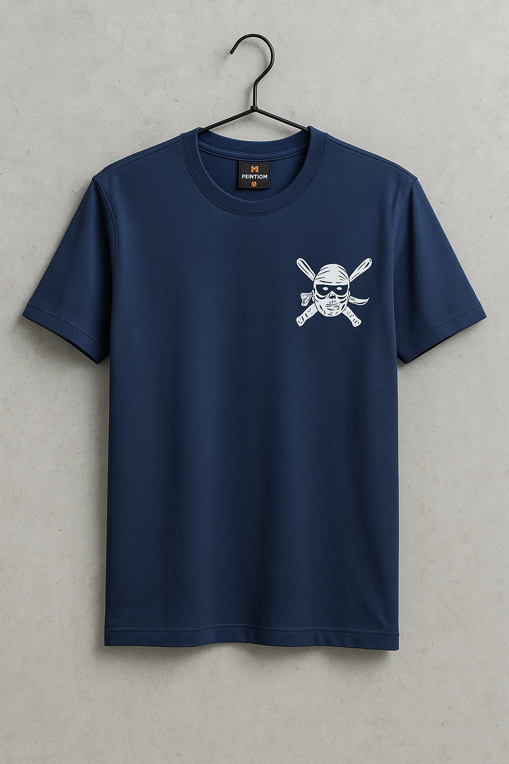 Anime Back Graphic T-shirt with Japanese Letters
