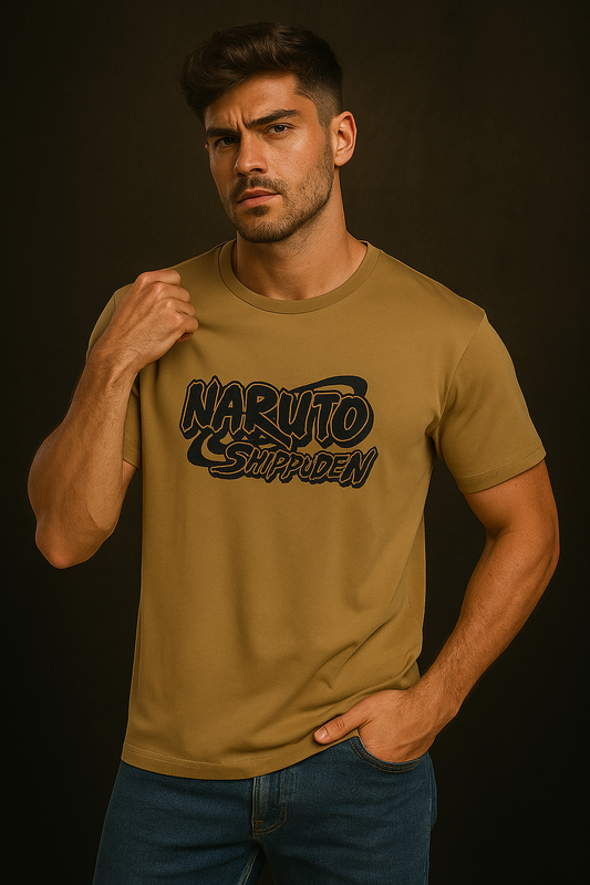 Naruto Shippuden Japanese Typography Graphic Tee